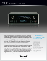 McIntosh MR-88 - Brochure